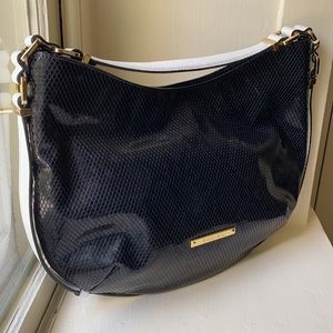 NWT GIANNI BINI black & white handbag